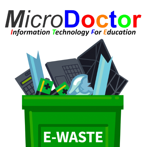 E waste Logo